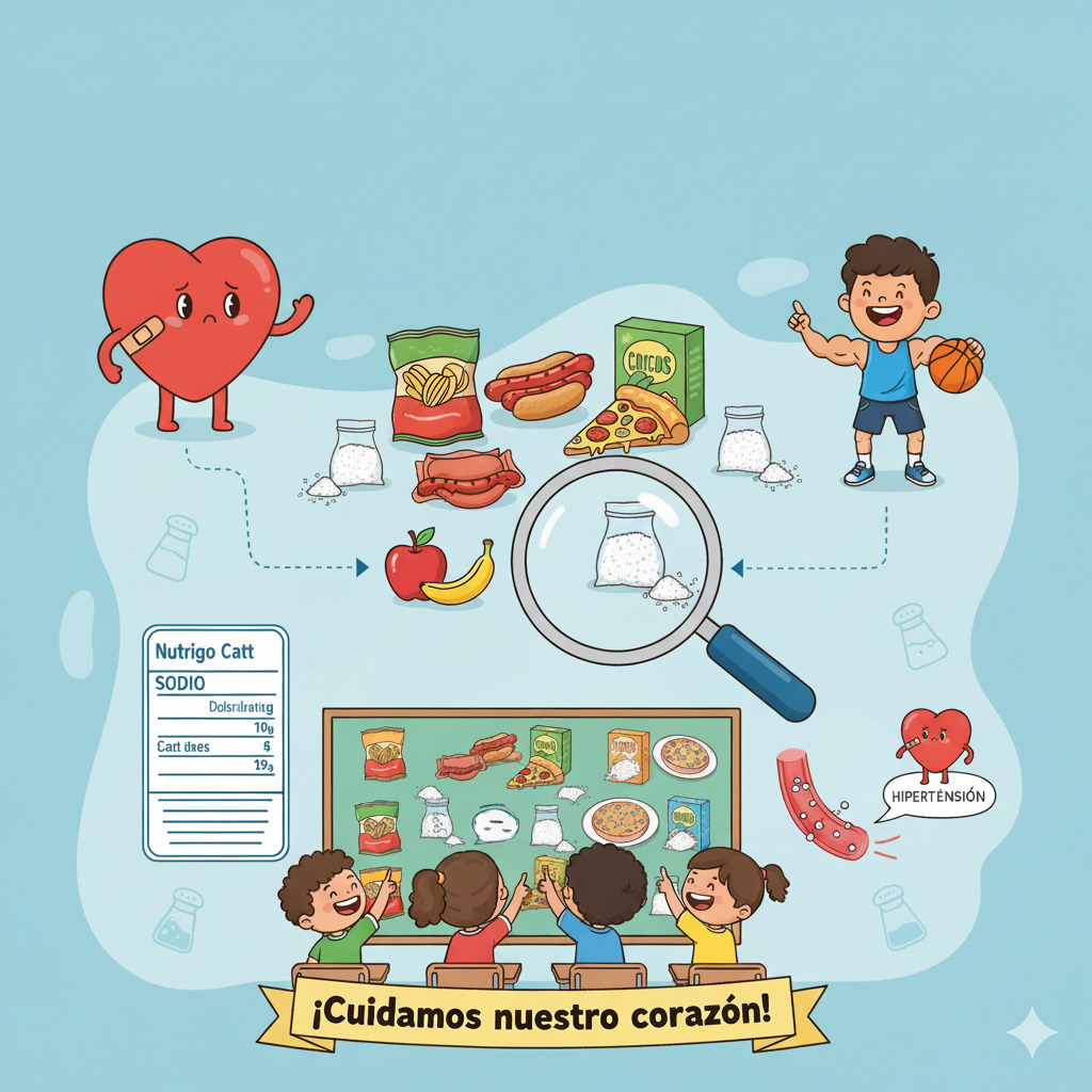 Cuanta sal tienen los alimentos